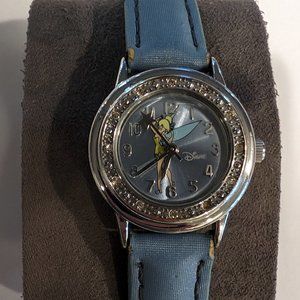 Disney Tinkerbell Watch Rhinestone Bezel